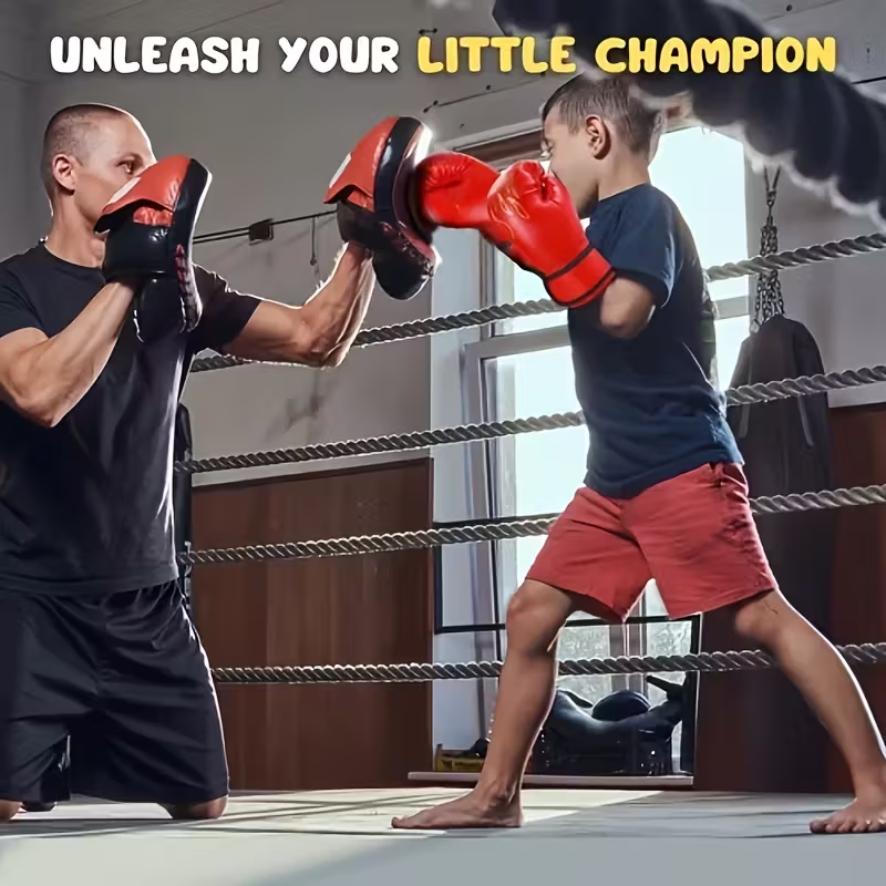Boxing Gloves Suitable for Children's Training, Toy Boxing Gloves from the Sports Series, a Great Choice for Birthday Gifts, Christmas Gifts, Easter, and Back-to-school Season