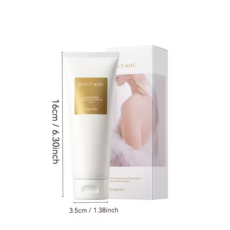 Bisutang Niacinamide Brightening Body BB Cream, Moisturizing Full Body Cream - Waterproof, Sweatproof, Non-Caking Concealer, Contains Niacinamide and Glycerin, Suitable for All Skin Types, Gift for Mom or Girlfriend