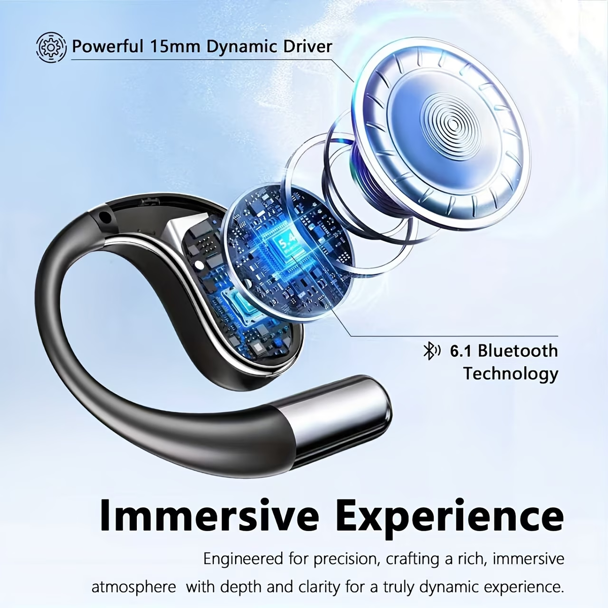 AI Language Translator Earbuds, 156 Languages & Accents Real-Time 3-in-1 Translation Earbuds, Wireless Headphones Fit IOS & Android, Translation Device For Travel Business Learning, 2026 AI Real-Time Translation Earbuds, Wireless 6.1