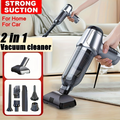 2-in-1 Wireless Handheld Vacuum Cleaner, High-Power Car Vacuum and Blower, Portable Powerful Vacuum with Home Dusting Brush Head