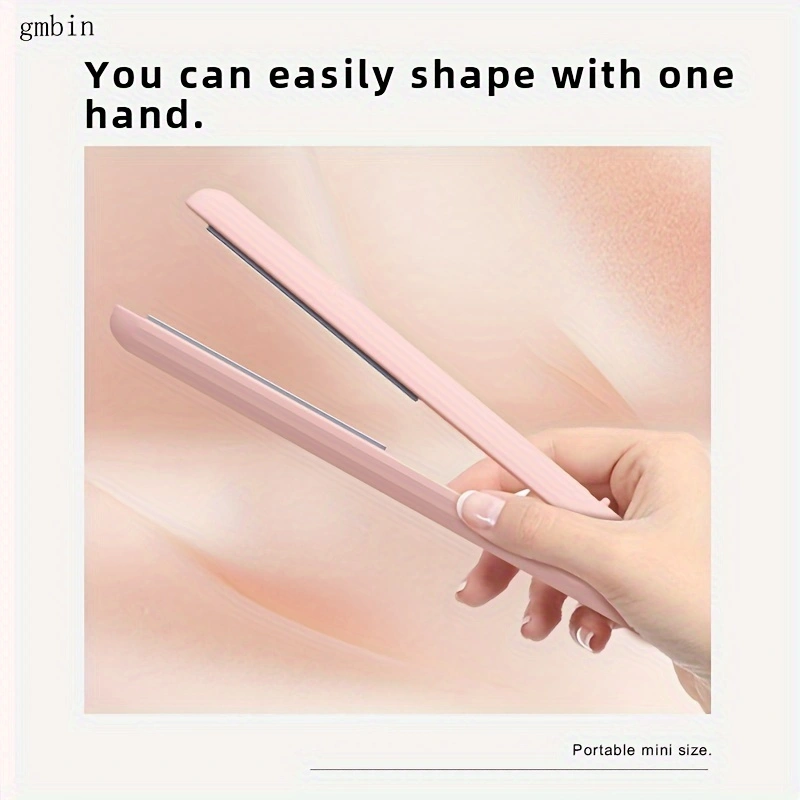USB mini hair straightener/curling iron