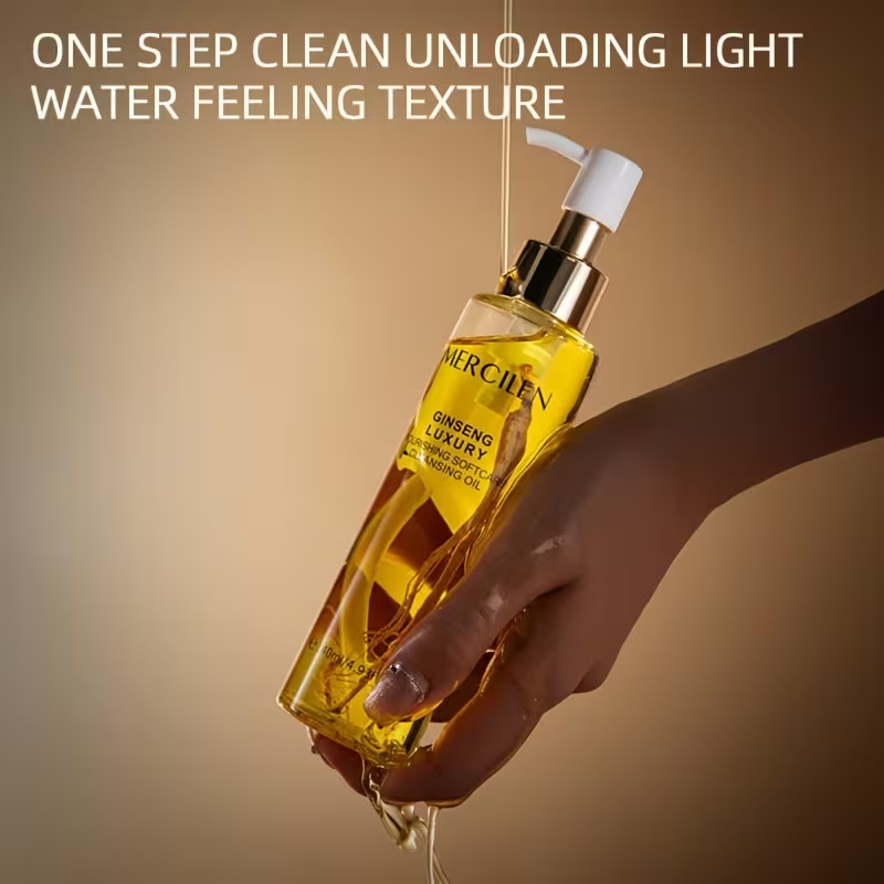MERCILEN GINSENG LUXURY NOURISHING SOFT CARE CLEANSING OIL