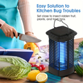 Inhalation electric shock mosquito killer physical mosquito repellent lamp