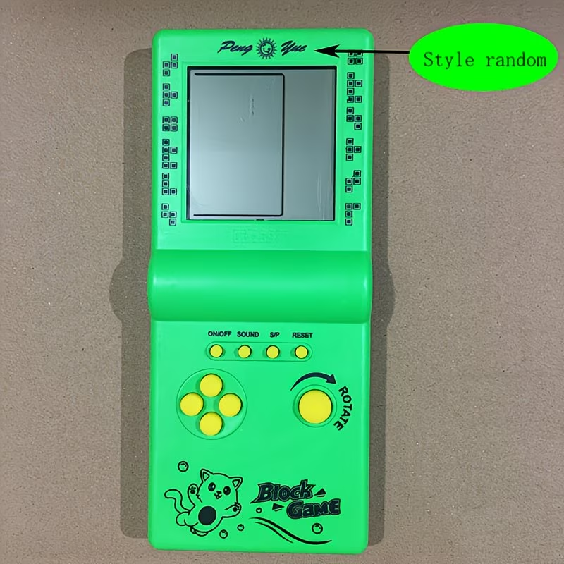 1pc Nostalgic Brick Style Handheld Game Console - Portable Multi-game Experience - the Ideal Gift for Couples (battery Not Included)