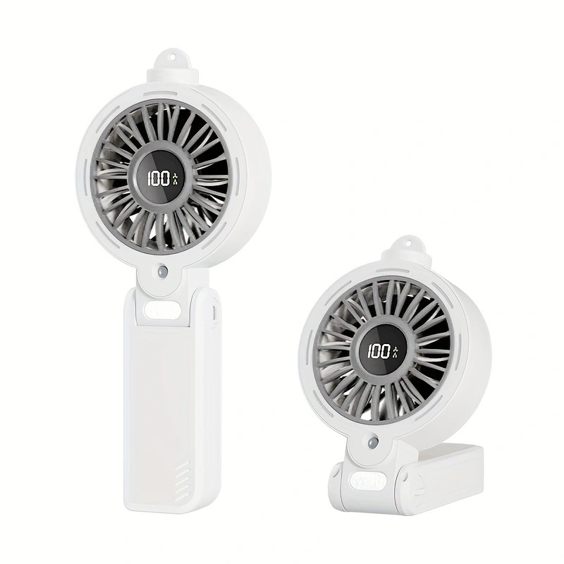 Handheld high-speed misting fan, foldable desktop/neck fan, foldable mini fan, misting fan.