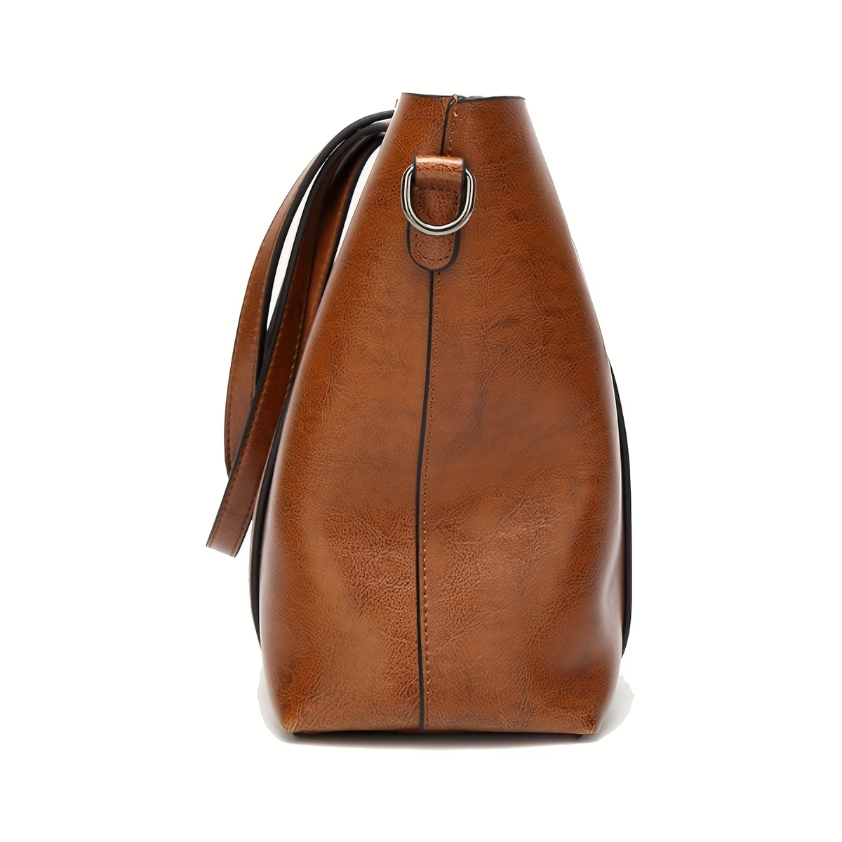 Classic Vintage Faux Leather Handbag for Women with Multiple Pockets, Suitable for Work, Travel, And Leisure, Perfect As a Birthday Gift for Mothers