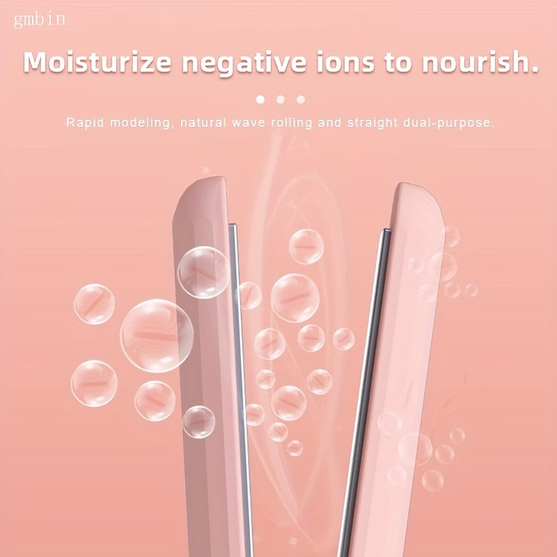 USB mini hair straightener/curling iron