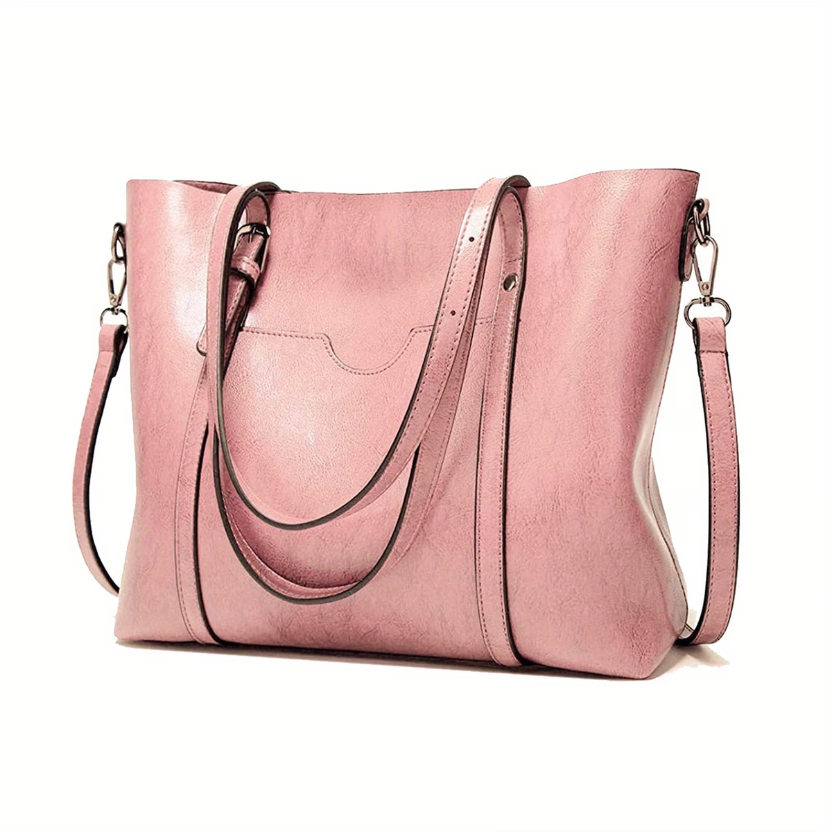 Classic Vintage Faux Leather Handbag for Women with Multiple Pockets, Suitable for Work, Travel, And Leisure, Perfect As a Birthday Gift for Mothers