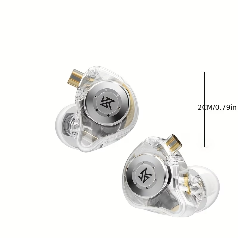 KZ EDX PRO in Ear Earphones Headphones with Wired IEM Earbuds Hifi Deep Bass Sound Over Ear Headset with New 10Mm Dynamic Driver, Detachable Cable, Ear Tips