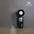 Superconducting ice-ceramic cooling handheld fan, rechargeable, with a 4000mAh high-capacity battery for long battery life, stylish design, a must-have cooling device for summer.