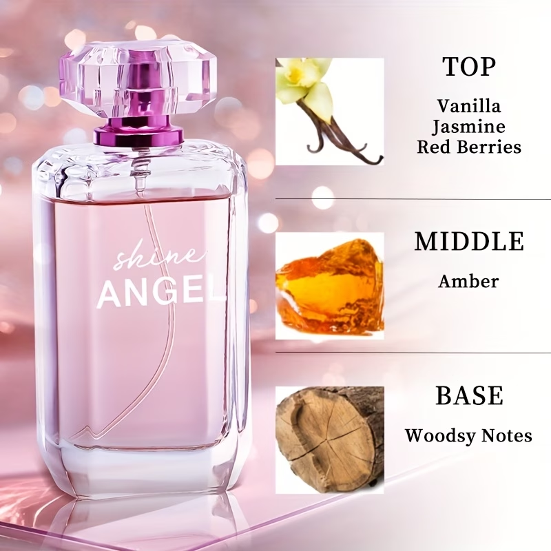 3.4oz Women'S Eau de Parfum Spray - Long-Lasting Floral Scent with Vanilla, Jasmine & Raspberries, Alcohol-Based Fragrance for Dating, Daily Wear, Parties &, Party Fragrance, Elegant Presentation, Premium Quality Scent