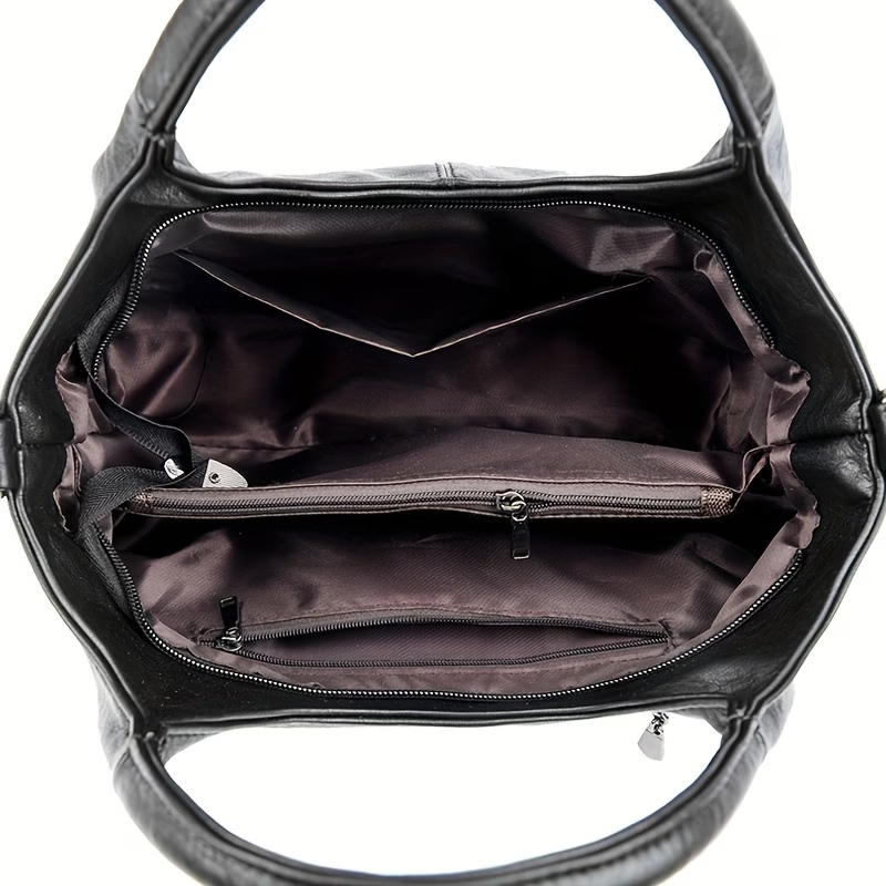Handbag Handbag High-Quality PU Wo 's Hand Carry Simple Casual Handbag Banquet Shopping Travel Handbag