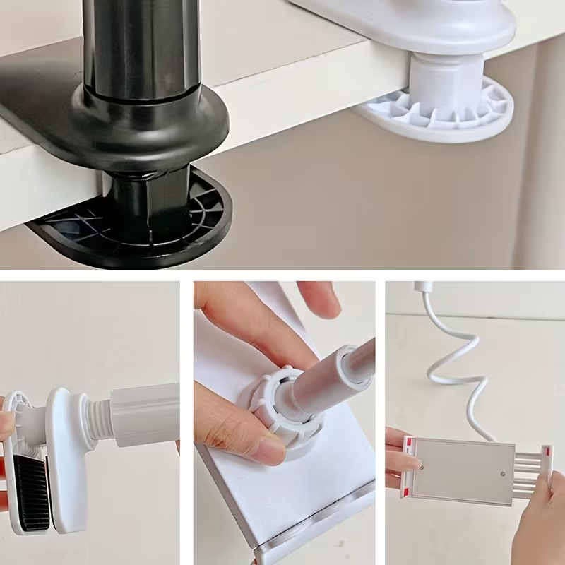 Make Sure to Verify The Necessary Dimensions Prior to Buying And Order with Caution. This Is a 360° Rotating Holder for Tablets And Phones, Featuring a Spiral Base, Designed for Convenience at Your Bedside