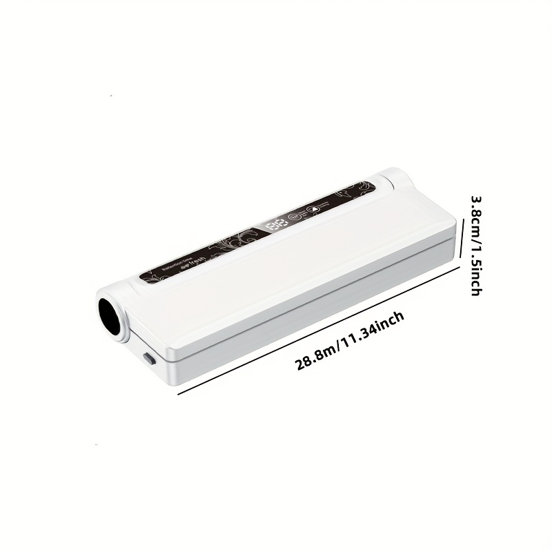 Food vacuum sealing equipment, multi-functional sealing machine, portable small kitchen snack bag sealing machine, food storage air-filling electric vacuum pump with air pump.