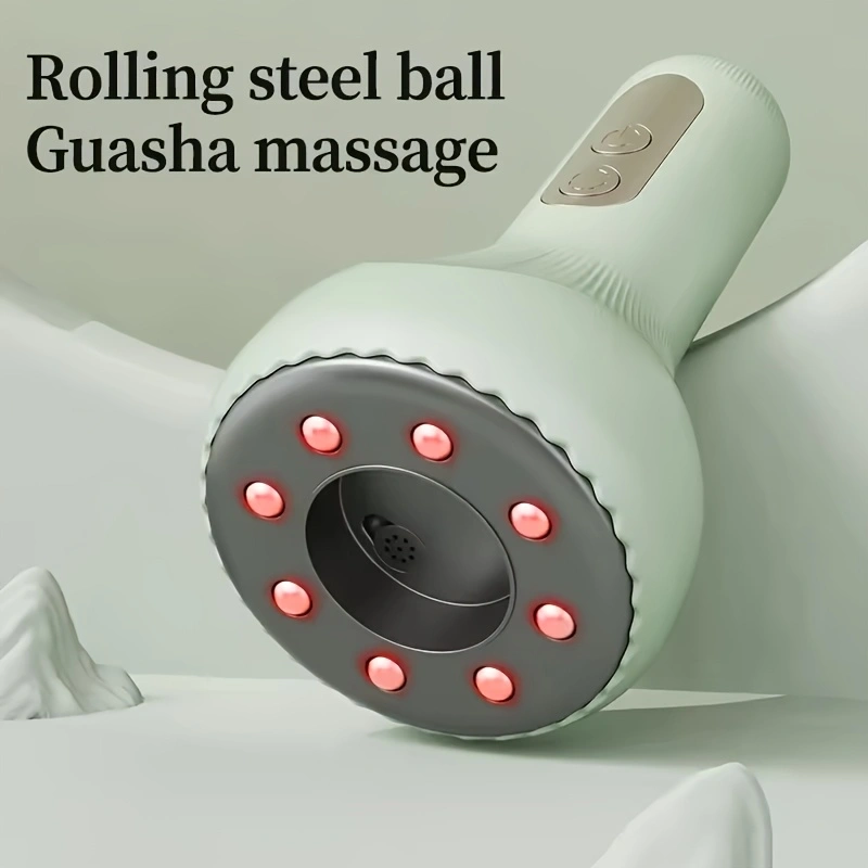 Electric Gua Sha device, home massager, massage heating, 9 temperature settings, ultra-long battery life
