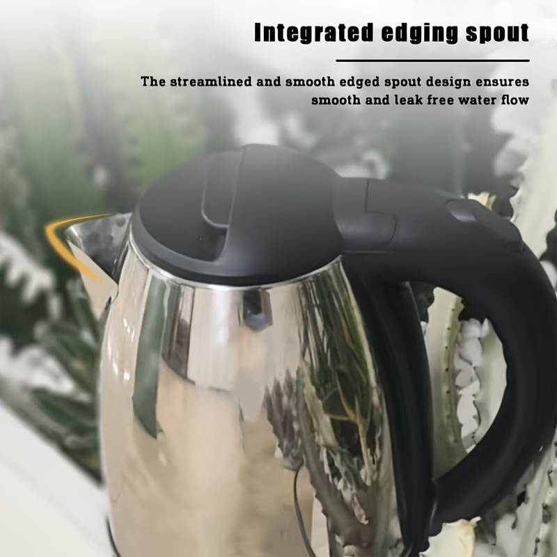 Halloween, Christmas Explosive Food Grade Electric Kettle Stainless Steel, Large Capacity Fast Kettle Automatic Power Off Household Hot Kettle