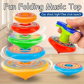 5Pcs Colorful Spinning Multi-layer Spinning Toy to Play And Battle, Stackable Spinning Toys Suitable for Multi Person Interaction of Novel Tops, Party Event Small Gifts,Halloween,Christmas Gifts