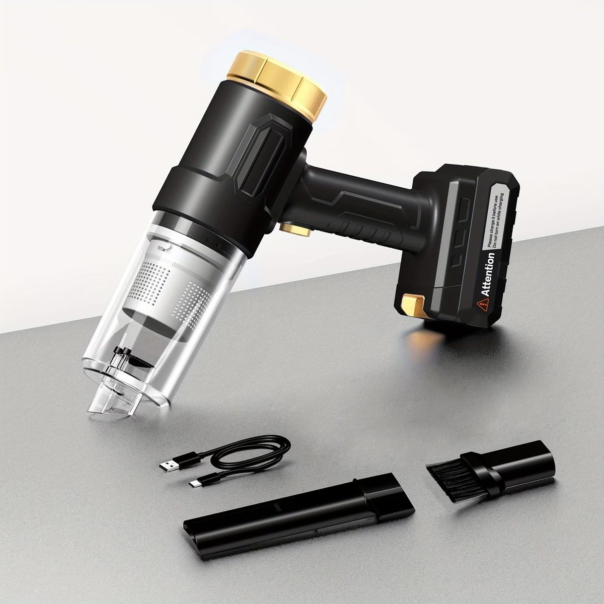 Car Vacuum Cleaner Suction Strong, Convenient Wireless Dust Collector, Car And Household Cleaning Supplies, Cool Automotive Supplies, Gap Vacuum, Suitable For Cars, RV, Kitchen, Floor, Home And Other Cleaning Equipment