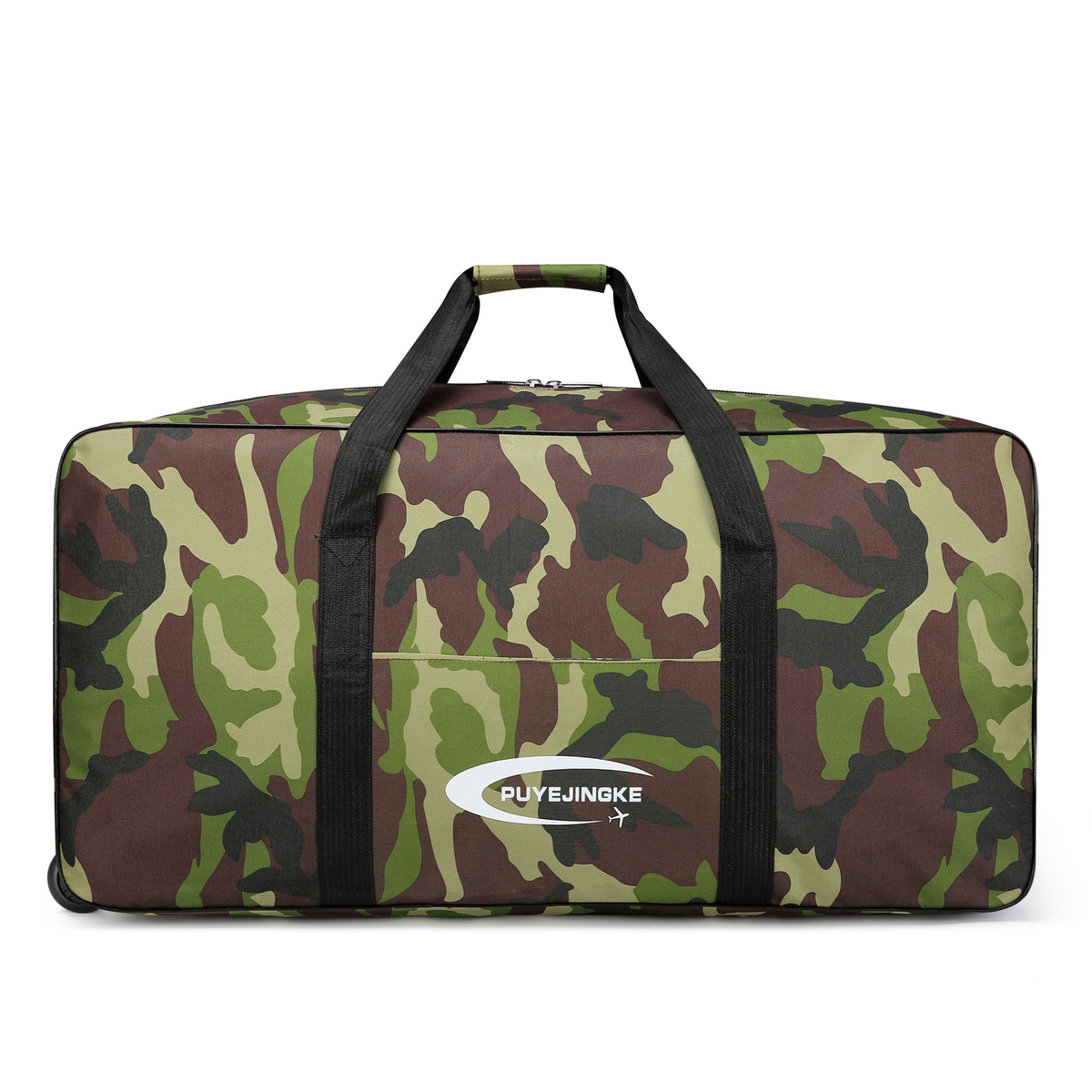 1pc Enormous Suitcase with Wheels, Large Portable Travel Bag, Foldable Travel Bag, Multifunctional Luggage Bag - Extended Handle Design, Upgraded Smooth Crystal Wheels - Suitable for Short And Long Distance Travel, Outings, Moving, College