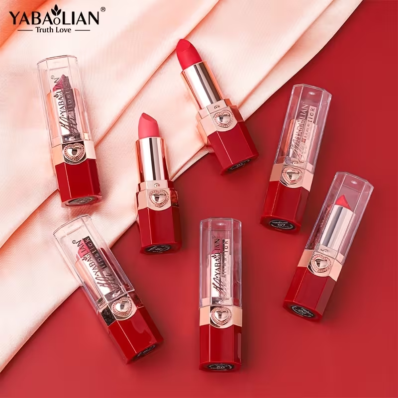 12 Colors High Pigment Long Lasting Lipstick | Waterprrof Cosmetic Matte Lipstick