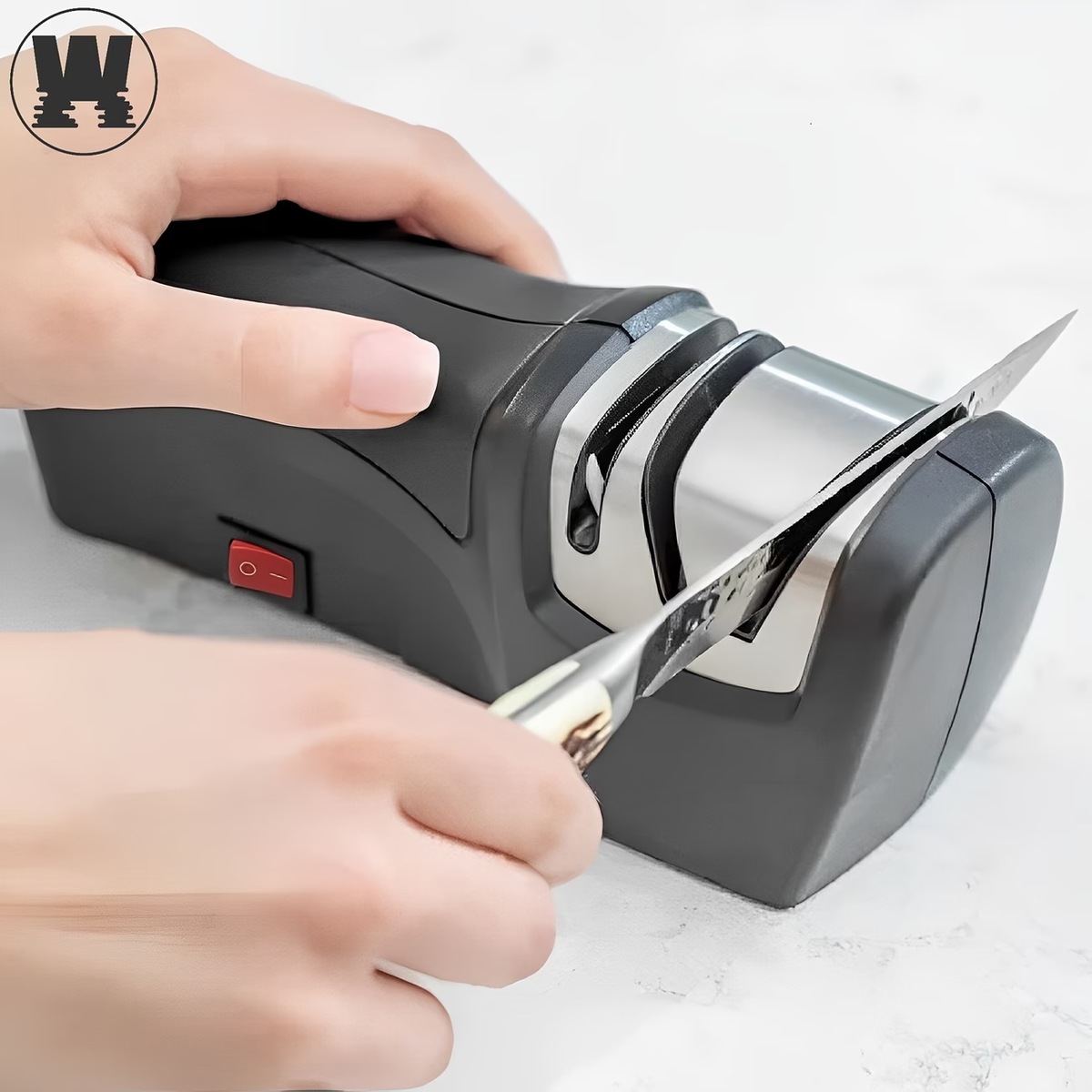 Professional Electric Knife Sharpener 20-Degree, 2-Stage Kinfe Sharpening and Polishing for Kitchen, kitchen accessories