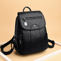 New Large Capacity Women's Backpack, Fashionable Versatile Casual Minimalist Vintage Shoulder Crossbody Bag