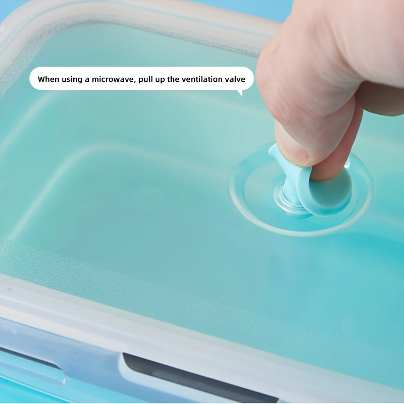 4-piece rectangular bento box set
