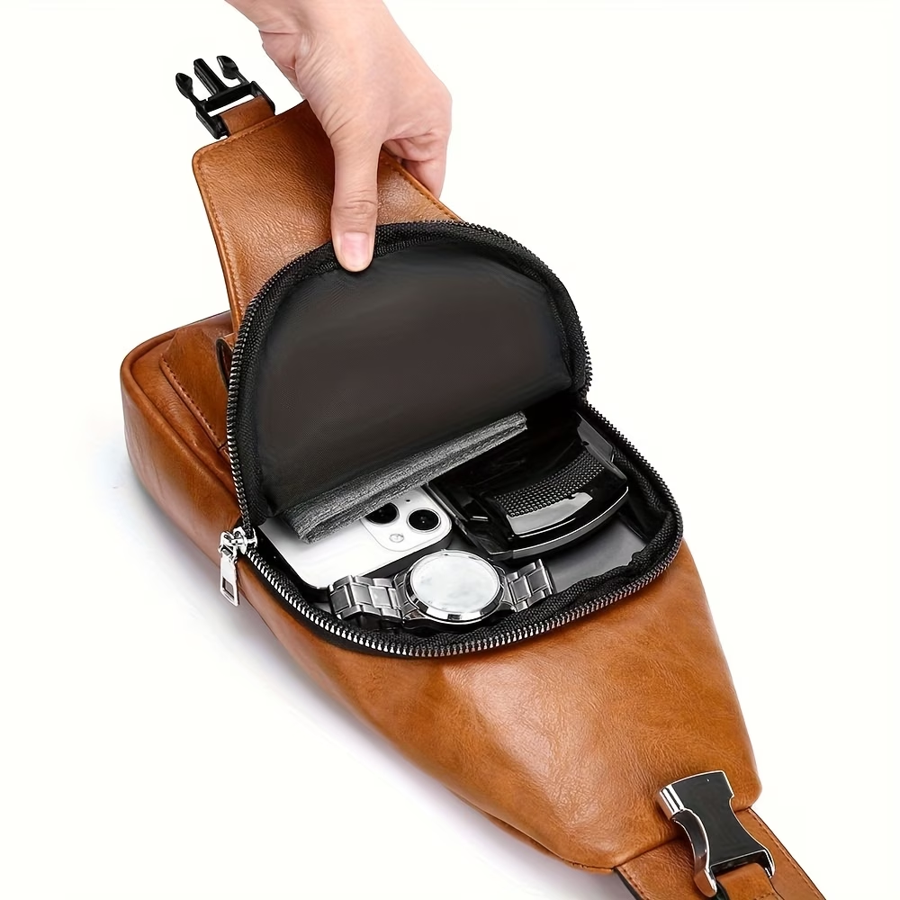 New Fashion Crossbody Bag Large Capacity Vintage Messenger Shoulder Bag
