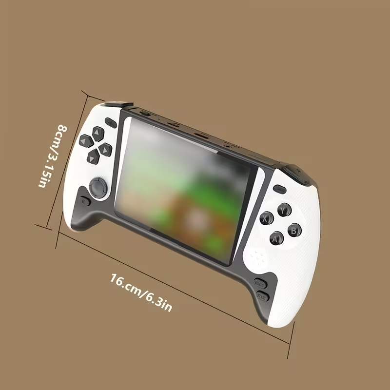 Vintage 3.5-inch Large Screen Handheld Vintage Classic Mini Game Console (Single/Double)