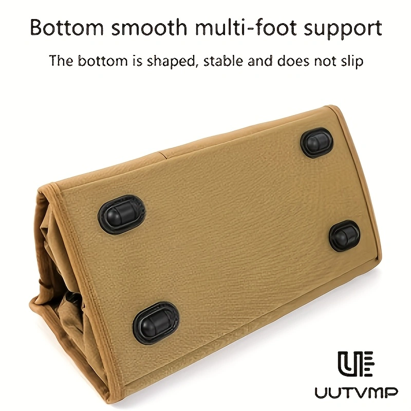 Tool Organizer Bag – Suitable for Outdoor, Camping, and Hiking Gear; Features Wall-Mountable, Handheld, and Crossbody Carrying Options.