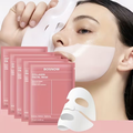 5pcs Instant Lifting Collagen White Mask • Moisturizing and Moisturizing • Keep the Skin Hydrated and Full • Firm the Skin • Make the Skin More Firm and Smooth • Make the Skin Look More Beautiful and Shiny • Suitable for Dry and Sensitive Skin