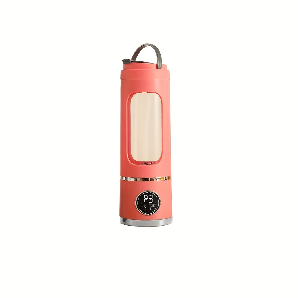 Multifunctional electric juicer cup, digital display juicer, portable rechargeable mini juicer cup