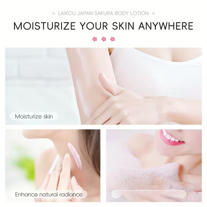 Cherry Blossom Body Cream, a Hydrating Lotion Perfect for Everyday Skincare, Ideal for Holiday Presents And a Wonderful Gift Option for New Year And Valentine'S Day
