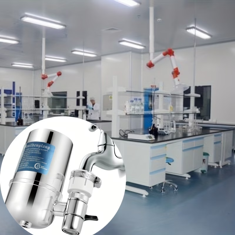 TURAOHU Faucet Water Filter Faucet Mount Water Filtration System Household Kitchen Water Purifier Tap Water Filter