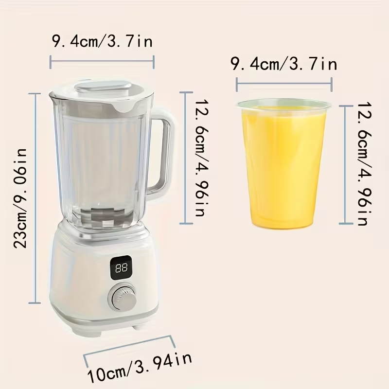 Portable USB-Powered Juicer, Large-Capacity Juice Cup, Makes Smooth Juices, Suitable for Home, Parties, Outdoor Camping, Offices, and Travel, Ideal Gift Choice for Halloween and Christmas