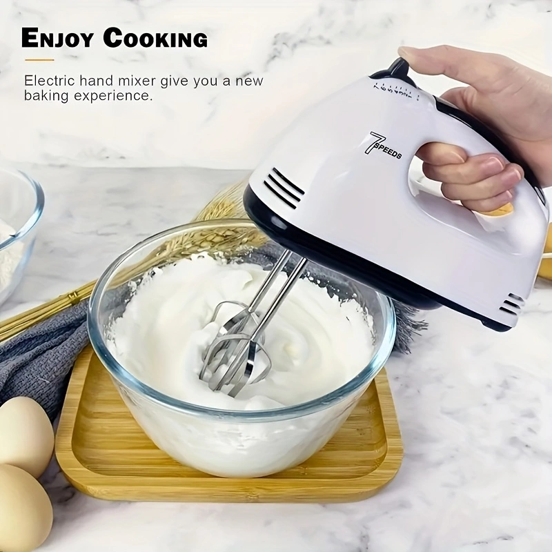 Electric egg beater for home kitchens, electric kitchen mixer, handheld electric egg beater, electric food mixer, baking mixer.