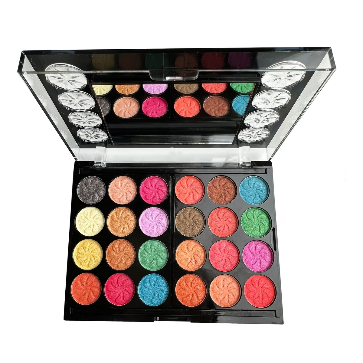 [Ultimate Makeup Set] 37pcs Ultimate Makeup Set for Beginners: Eyeshadow Palette, Blush, Lip Gloss & Contour Kit with Applicators - Includes Brown, Berry, Coral & Blue Tones for Women