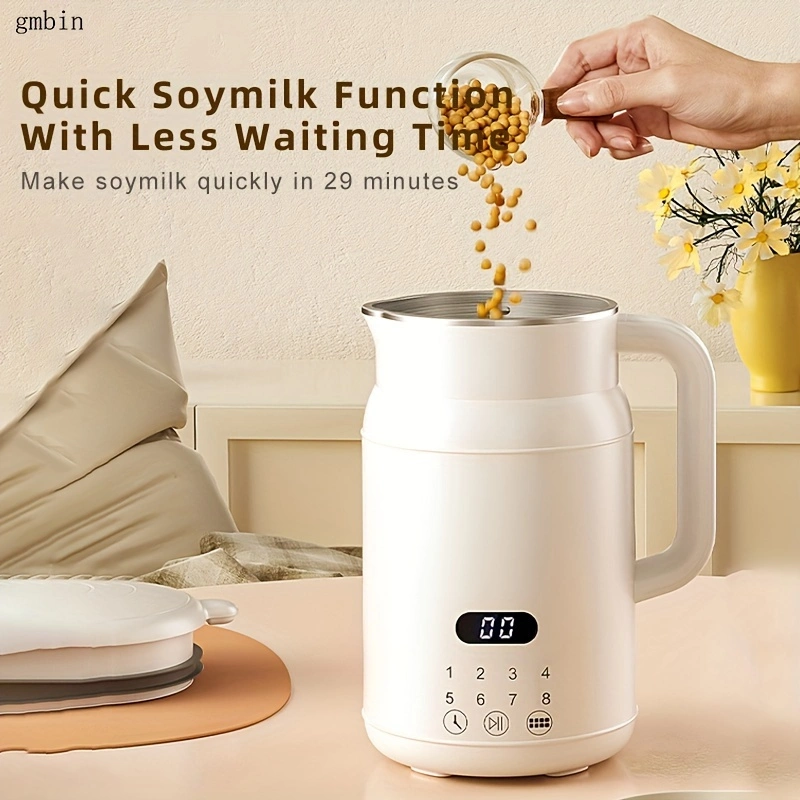 Nut Milk Maker Machine, Multi-Functional Automatic Blender with One-Touch Operation, Perfect for Homemade Almond, Oat, Plant-Based, Soy, And Coconut Milk, High Capacity Countertop Blender
