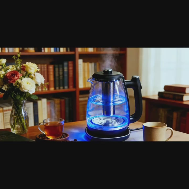 Durable 1.8 Liter Electric Kettle - Fast Heating, Automatic Shut-Off, Boil-Dry Protection, Removable Filter, 360° Swivel Base - Stainless Steel, Suitable for Brewing Tea, Coffee, And Heating Water for Milk Powder, Multifunctional Kitchen Appliance.