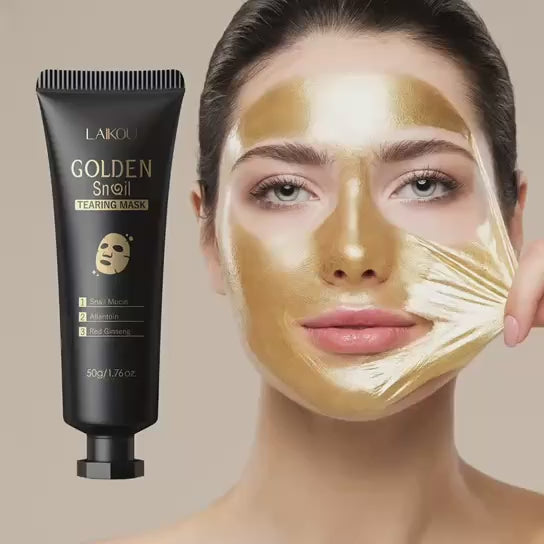 1pc or 2pcs LAIKOU Tearing/Tear-Off Facial Mask - Suitable for Women & Men, Fragrance-Free with Glycerin, Formaldehyde-Free -Off Mask for Skin, Cleansing Skincare Gift (50g/1.76oz)