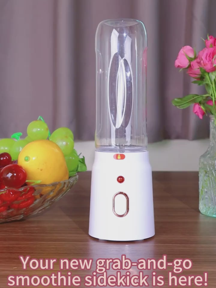 Portable Blender/Multi-Function Electric Juicer/Large Capacity/Compact Food Processor/Fresh Juice/Smoothies/Ice Crushing/Nut Processing/Suitable for Personal/Family/Kitchen/Office/Gym Use/Ideal Gift