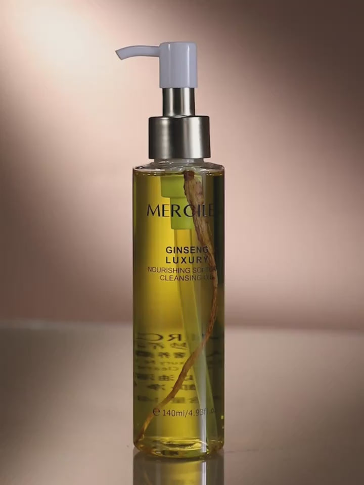 MERCILEN GINSENG LUXURY NOURISHING SOFT CARE CLEANSING OIL