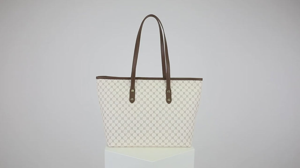 Women'S Vintage Pattern Tote Bag, Large Capacity, Stylish Bag for Work