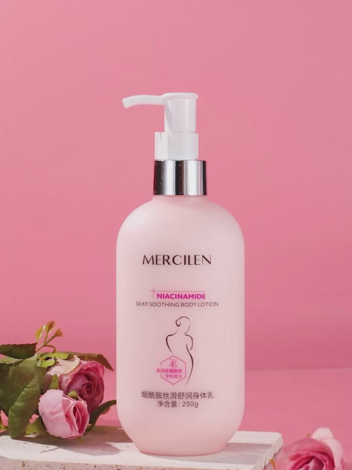 Niacinamide Body Lotion 250g, Containing Niacinamide, Hyaluronic Acid, Calendula, Can Moisturize Skin. The Ingredients Are Mild and Suitable for All Skin Types
