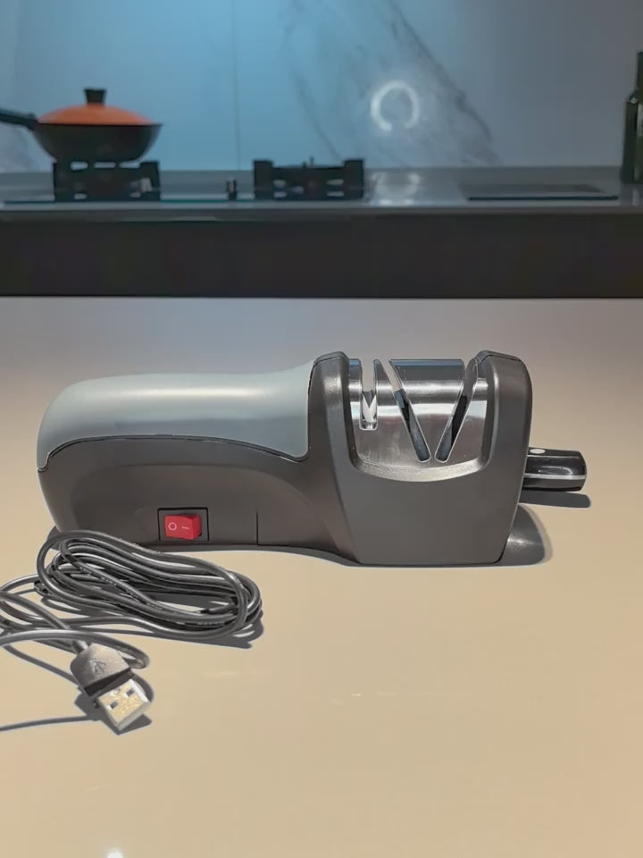 Professional Electric Knife Sharpener 20-Degree, 2-Stage Kinfe Sharpening and Polishing for Kitchen, kitchen accessories